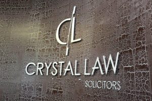 Crystal Law Solicitors sign